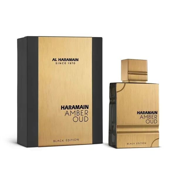 Unisex Perfume Al Haramain EDP Amber Oud Black Edition 60 ml