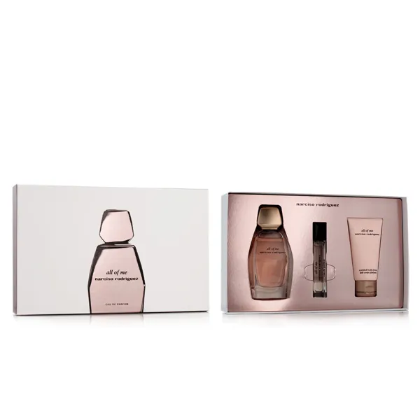 Women's Perfume Set Narciso Rodriguez EDP All Of Me 3 Pieces