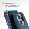 Speck Presidio2 Pro ClickLock & MagSafe - iPhone 16 Pro Case (Coastal Blue / Dust Gray / White)
