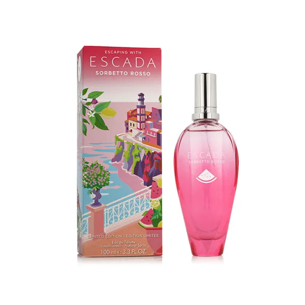 Women's Perfume Escada Escaping with Escada Sorbetto Rosso EDT 100 ml