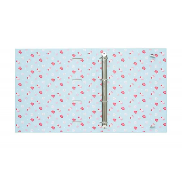 Pusheen - A4 binder from the Purrfect Love collection with sheets (4 rings, elastic band)