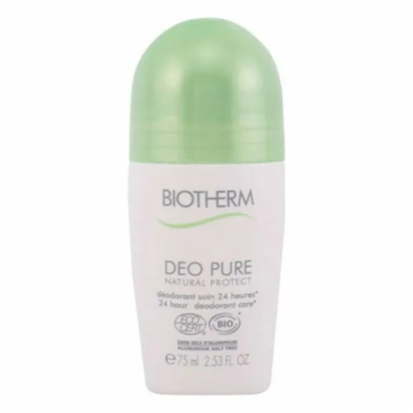 Roll-On Deodorant Deo Pure Natural Protect Biotherm BIOTHERM-496954 75 ml