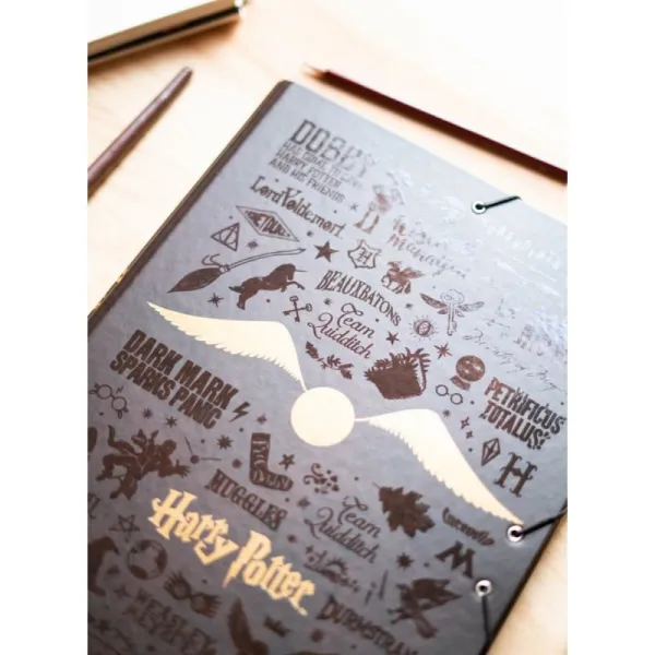 Harry Potter - Folder / folder with elastic band A4 (24 x 34 cm)