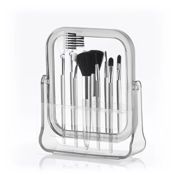 Primizima Mirror with Makeup Brushes (6 piece set)