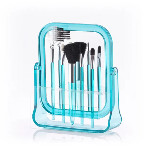 Primizima Mirror with Makeup Brushes (6 piece set)