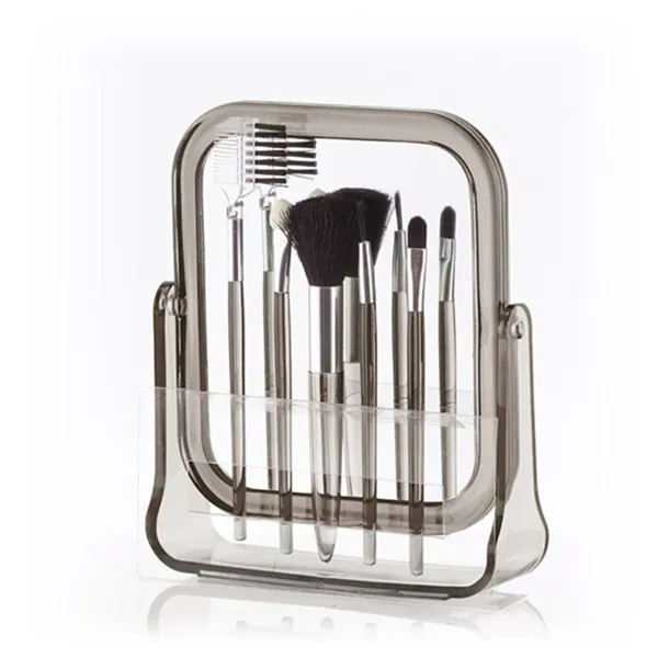 Primizima Mirror with Makeup Brushes (6 piece set)