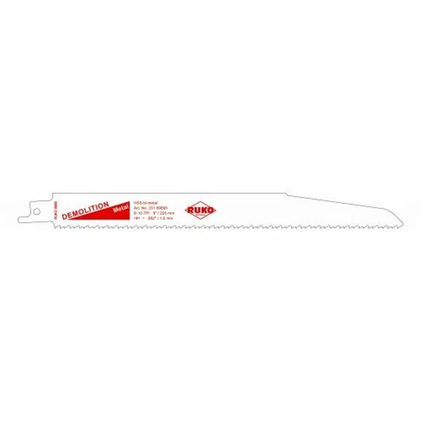 Лезвие пилы RUKO S 1120 CF Зубчатая пила 5 штук