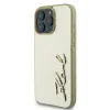 Karl Lagerfeld Metal Signature - Case for iPhone 16 Pro (gold)