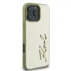 Karl Lagerfeld Metal Signature - Case for iPhone 16 Pro (gold)