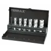 Ritinių rinkinys TERRAX Greitasis plienas (HSS) dėklu Weldon 75 Dalys
