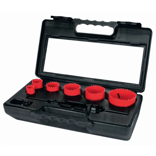 Skylių pjūklų komplektas TERRAX ø 60 mm Ø 51 mm Ø 22 mm Ø 35 mm Ø 44 mm 28 mm 8 Dalys