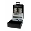 Ritinių rinkinys TERRAX dėklu DIN 338 25 Dalys (25 vnt.)