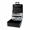 Kelasetti TERRAX Tapaus DIN 338 25 Kappaletta 19 Kappaletta (25 osaa)