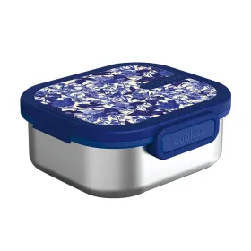 Quokka Kai - Stainless Steel Food Container/Lunchbox (Blue Blossom)