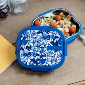 Quokka Kai - Stainless Steel Food Container/Lunchbox (Blue Blossom)