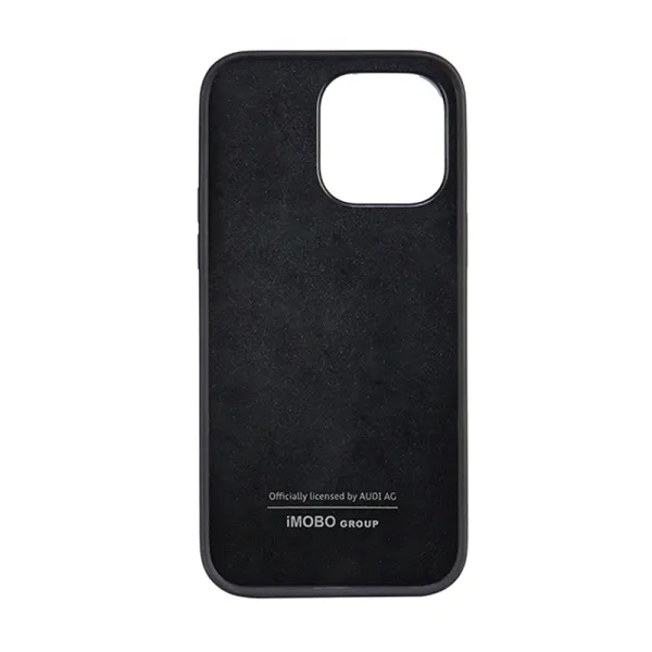 Audi Synthetic Leather - Case for iPhone 14 Pro Max (Black)