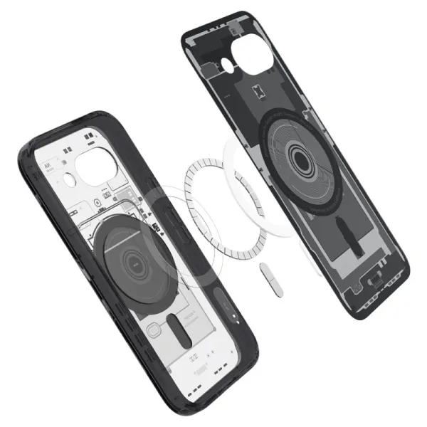 Spigen Ultra Hybrid Mag MagSafe - Case for Google Pixel 9a (Zero One Black)