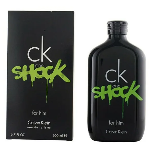 Men's Perfume Calvin Klein EDT 200 ml CK ONE Shock For Him (200 ml)