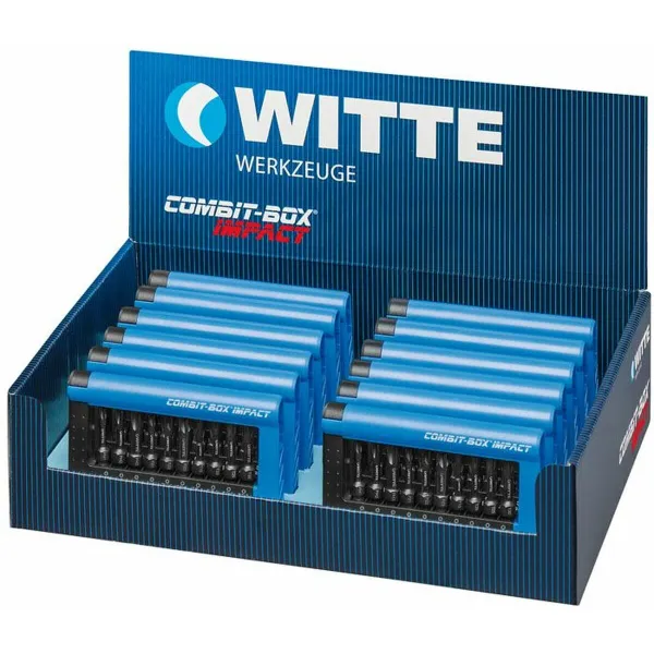 Bitų rinkinys WITTE COMBIT-BOX PH1 PH2 PZ1 PZ2 TX PH3 PZ3 10 Dalys (10 vnt.)