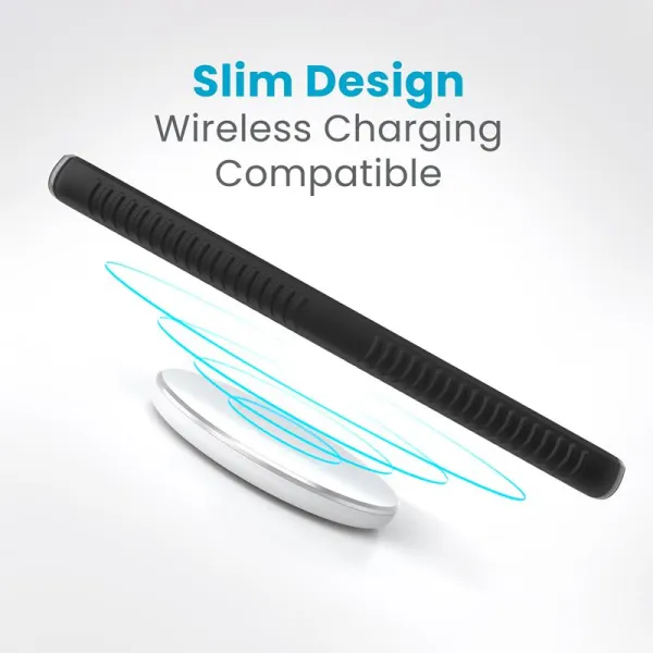 Speck Presidio2 Grip - Samsung Galaxy S24 FE Case (Black/Slate Gray/White)