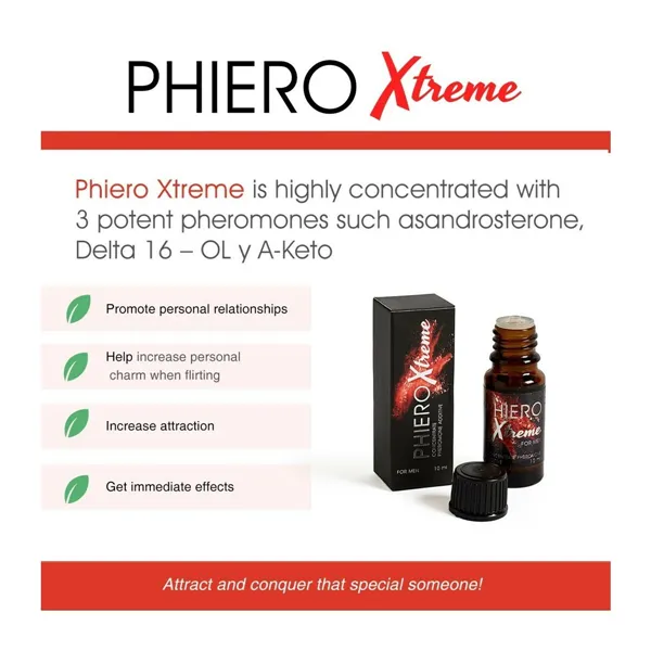 Massage Oil with Pheromones 500 Cosmetics 10 ml