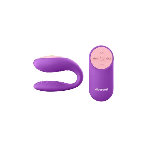 Couples Massager Diversual Purple