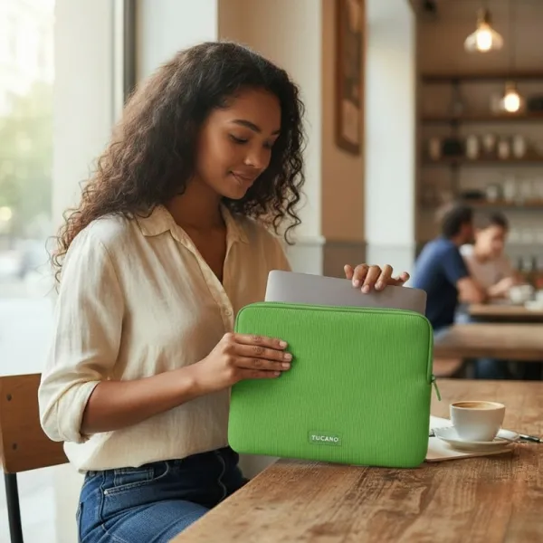Tucano Colore2 - Sleeve for MacBook Air 13” / Pro 13" / Laptop 12” (green)