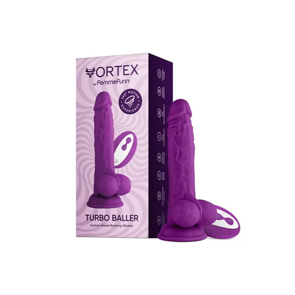 Realistic Dildo FemmeFunn Purple