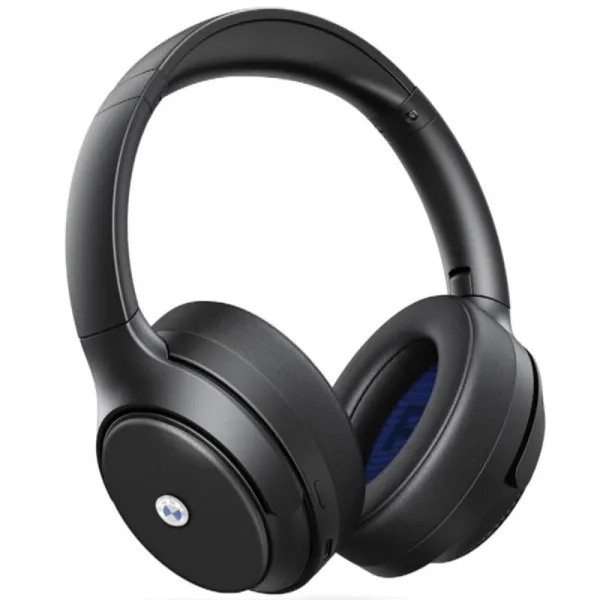 BMW Metal Logos - Wireless Over-Ear Bluetooth Headphones ANC + ENC (Black)