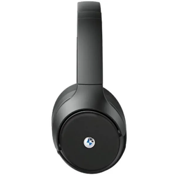 BMW Metal Logos - Wireless Over-Ear Bluetooth Headphones ANC + ENC (Black)