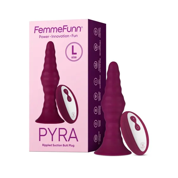 Anal plug FemmeFunn Pyra Fuchsia