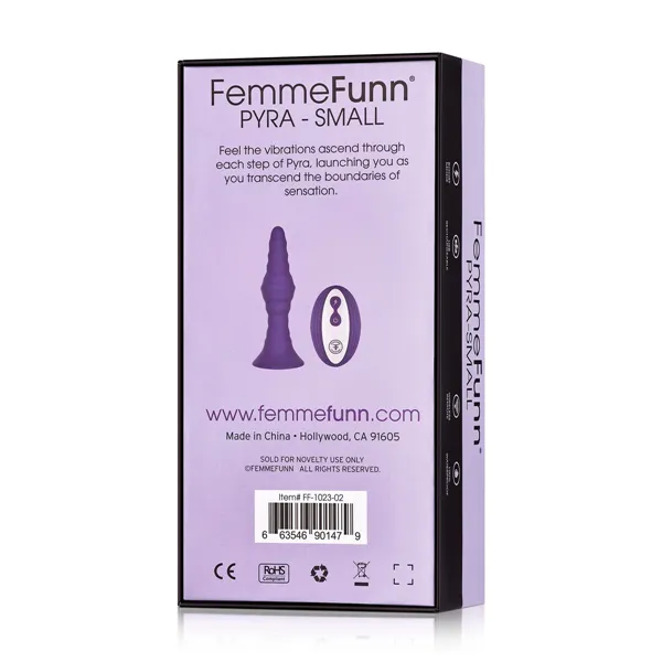 Anal plug FemmeFunn Pyra Purple