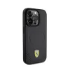 Ferrari Carbon Metal Logo MagSafe - Case for iPhone 15 Pro (Black)
