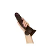 Realistic Dildo Shaft MAHOGANY