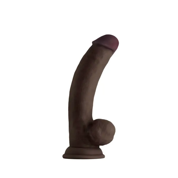 Realistic Dildo Shaft MAHOGANY