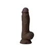 Realistic Vibrator Shaft A 7.5 - MAHOGANY