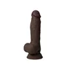 Realistic Vibrator Shaft A 7.5 - MAHOGANY