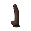 Realistic Vibrator Shaft C 9.5 - MAHOGANY