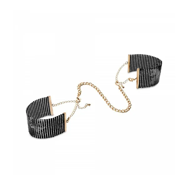 Desir Metallique Cuffs Black Bijoux Indiscrets 134 Black