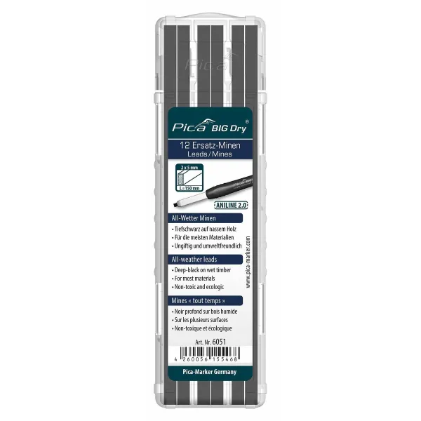 Pliiatsisüsi Pica Dry Grafiithall