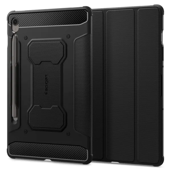 Spigen Rugged Armor Pro - Case for Samsung Galaxy Tab S10 FE+ 13.1" (Black)