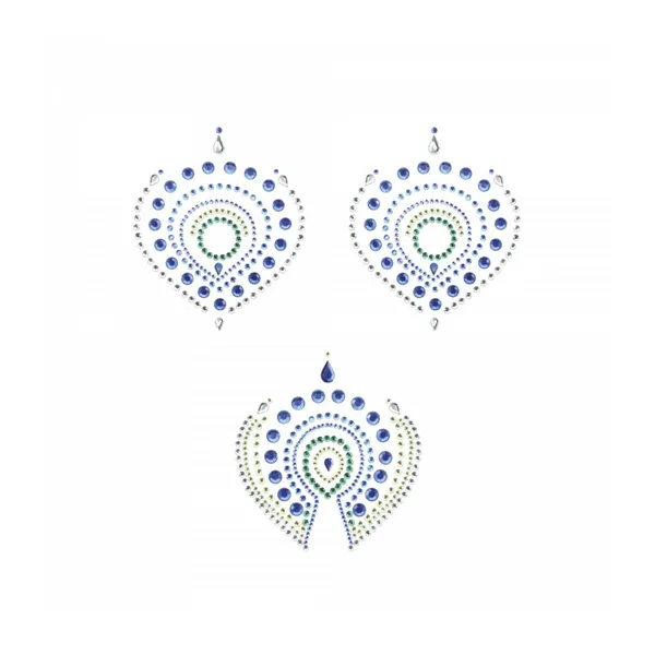 Flamboyant Blue & Green Bijoux Indiscrets FLAMBOYANT