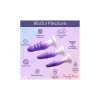 Anal plug XR Purple Silicone Set 3 Pieces