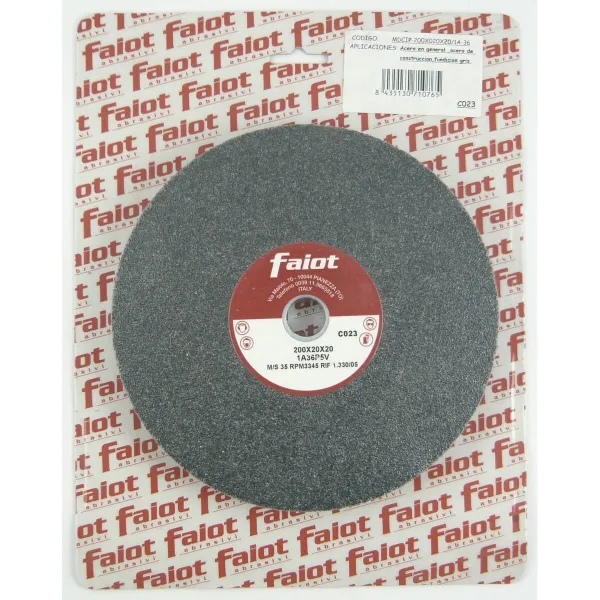 Шлифовальный круг FAIOT 1A-60 175 mm Серый