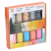 Artico - Set of neon / metallic acrylic paints in tubes 30 ml