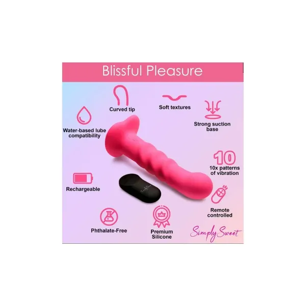 G-Spot Vibrator XR Pink Silicone