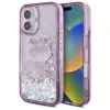 Hello Kitty Liquid Glitter 50TH Anniversary Party - Case for iPhone 16 (purple)