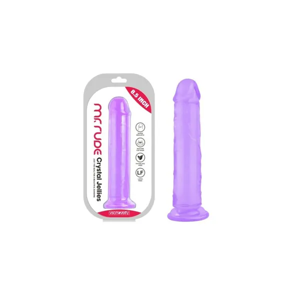 Realistic Dildo VSCNOVELTY Purple 21,6 cm