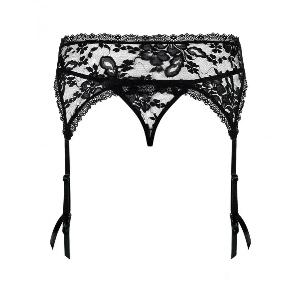 Catia Garter Suspender Obsessive Catia Garter S/M Black