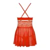 Babydoll Obsessive 838-BAB-3 Red L/XL